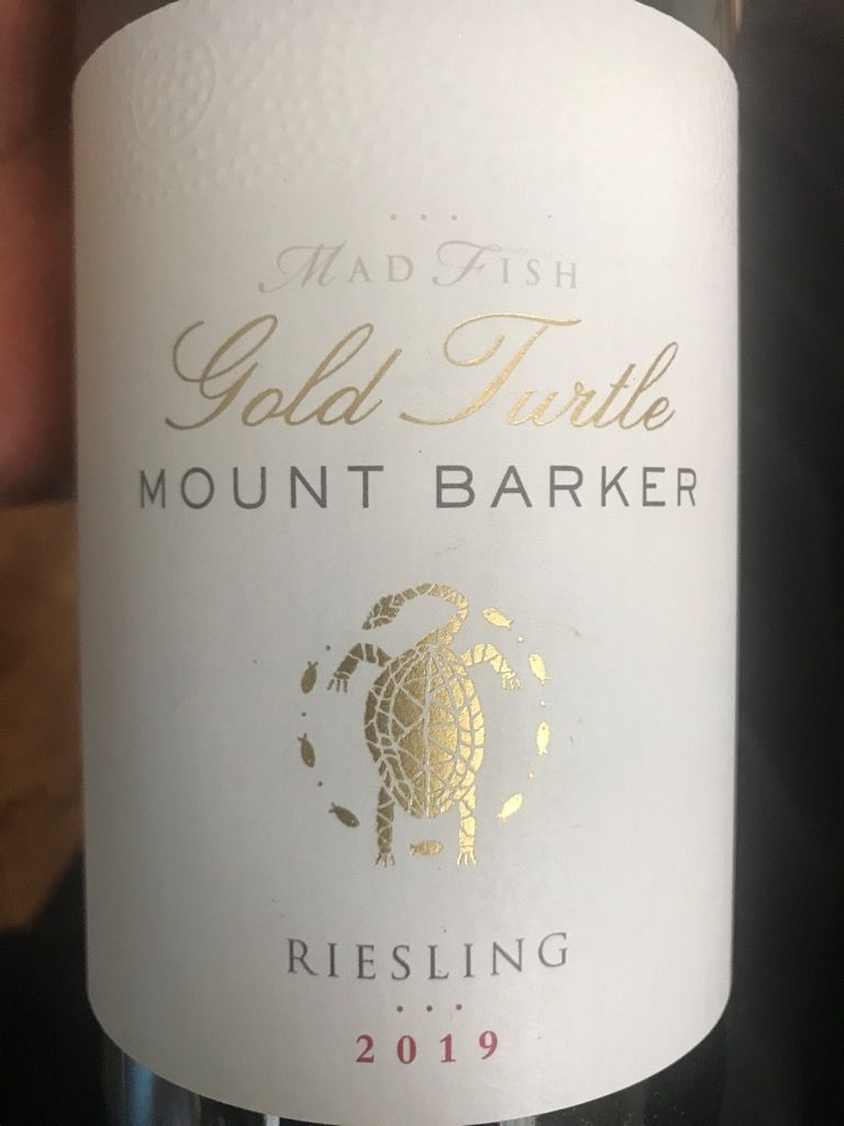 2024 Mad Fish Riesling Gold Turtle, Australia, Western Australia, South ...