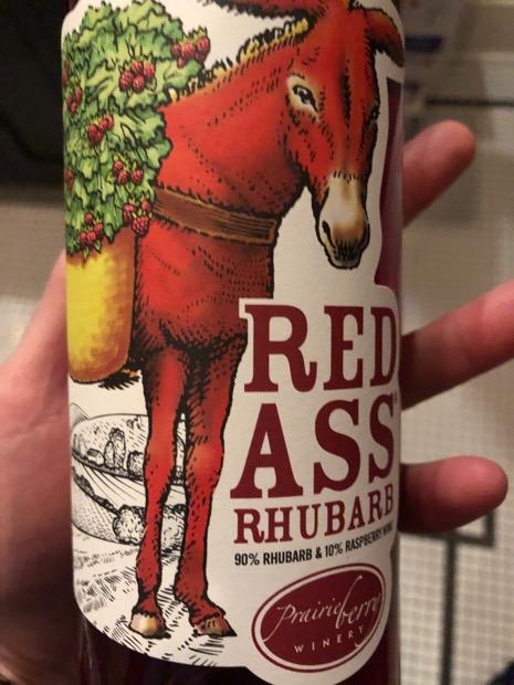 Red Ass Rhubarb, Shop Prairie Berry Winery