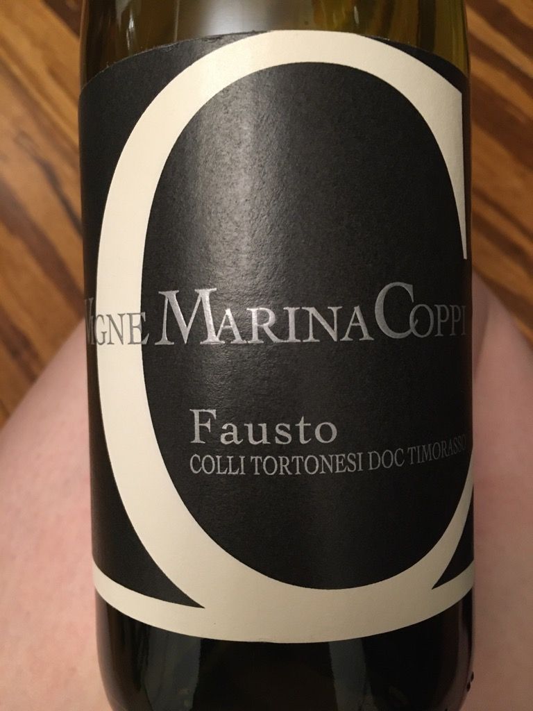 2013 Vigne Marina Coppi Colli Tortonesi Fausto Italy Piedmont Colli 