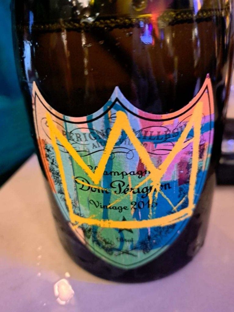2015 Dom Pérignon Champagne Jean Michel Basquiat Edition