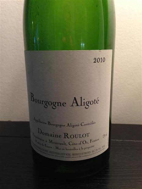 2011 Domaine Roulot Bourgogne-Aligoté - CellarTracker
