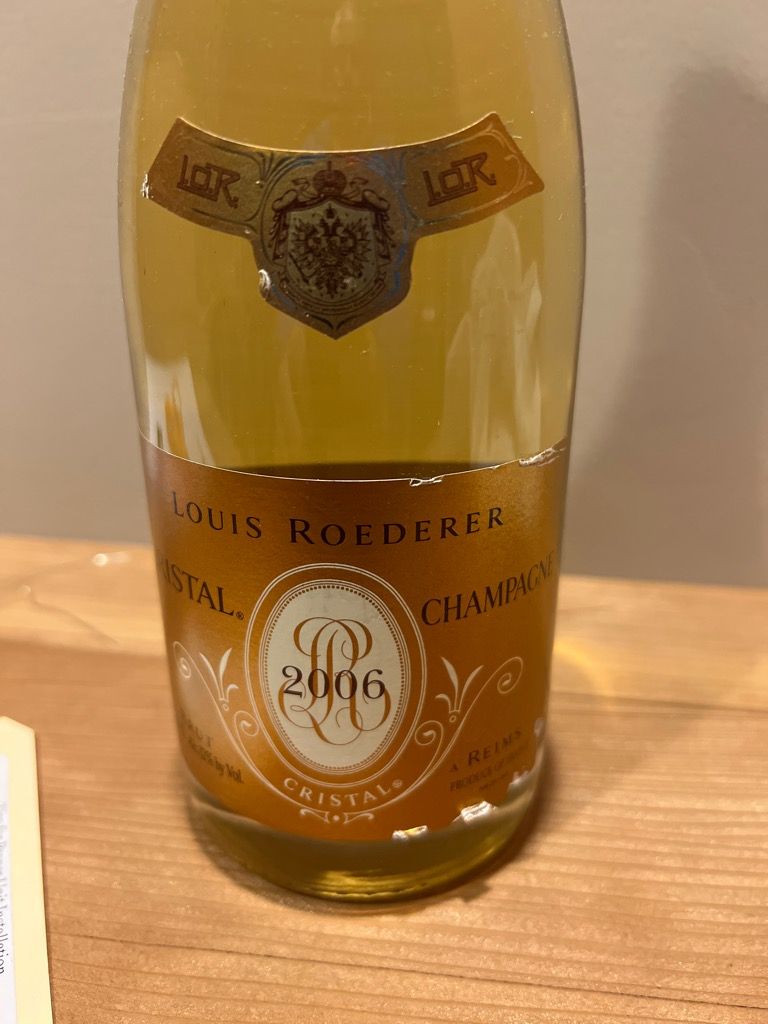 2006 Louis Roederer Champagne Cristal Brut Late Release