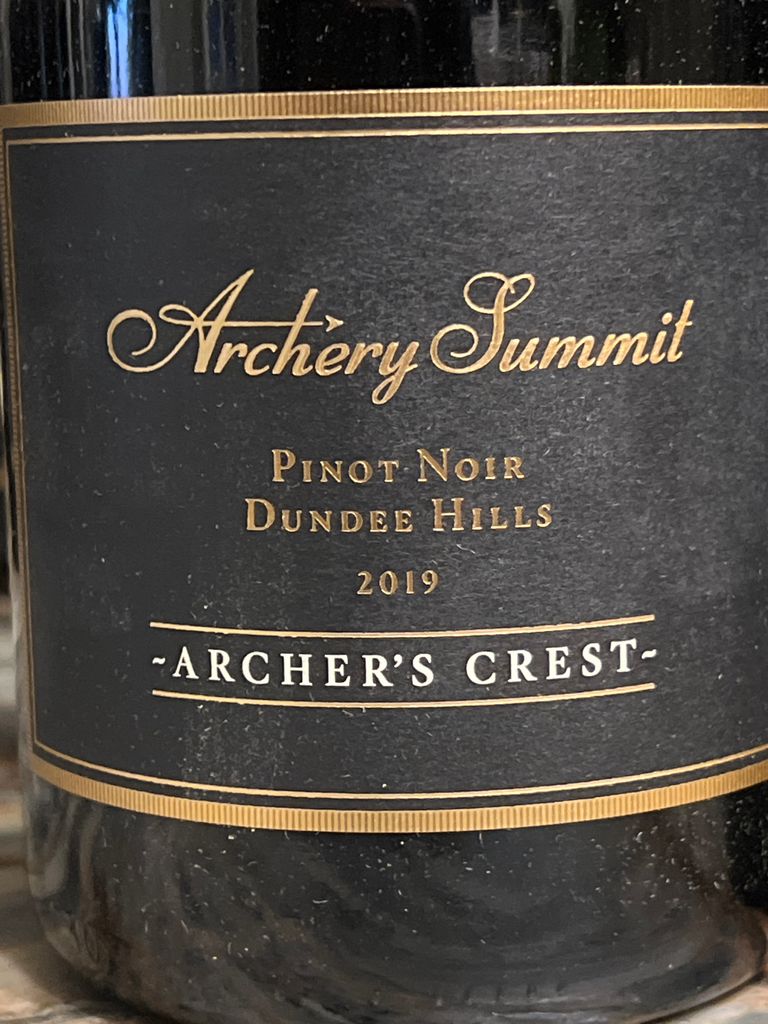 2020 Archery Summit Pinot Noir Archer's Crest, USA, Oregon, Willamette