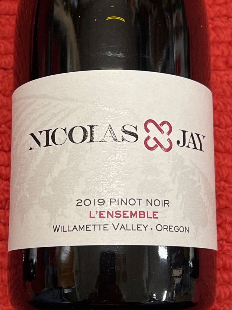 2019 Domaine Nicolas-Jay Pinot Noir L'Ensemble - CellarTracker
