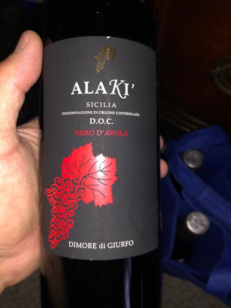 2020 Terre di Giurfo Nero d'Avola Sicilia AlaKi', Italy, Sicily