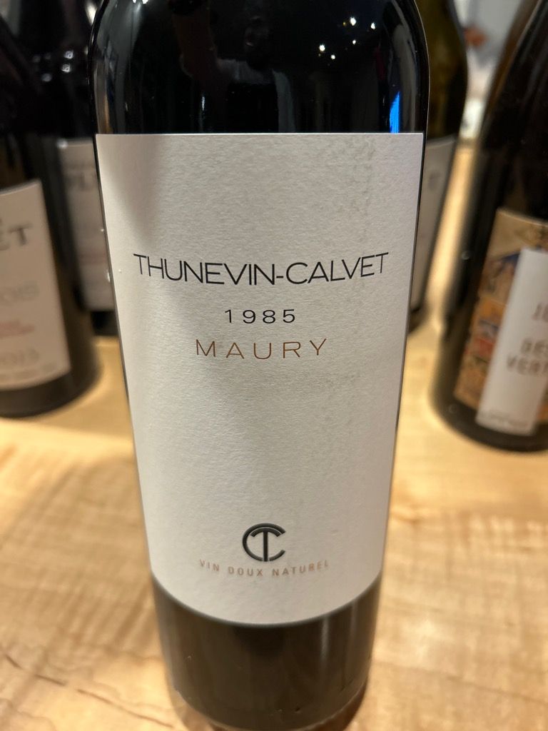 1985 Domaine Thunevin-Calvet Maury - CellarTracker