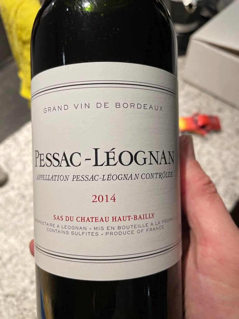 2014 Château Haut-Bailly Pessac-Léognan de Château Haut-Bailly 