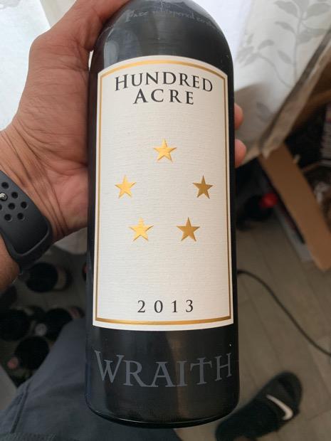 2014 Hundred Acre Vineyard Cabernet Sauvignon Wraith - CellarTracker