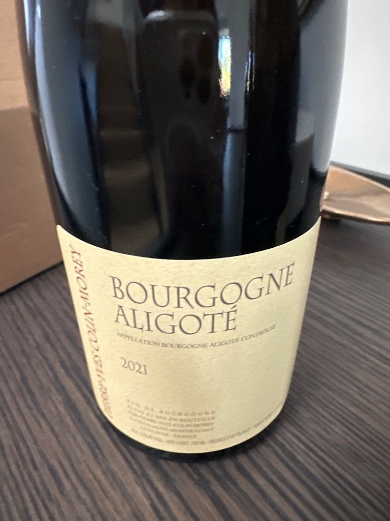 ワイン Pierre-Yves Colin-Morey Aligote 2023 2023 Pierre-Yves Colin