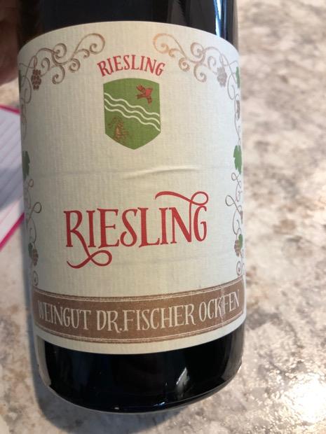 2012 Dr. Fischer Riesling trocken, Germany, Mosel Saar Ruwer ...