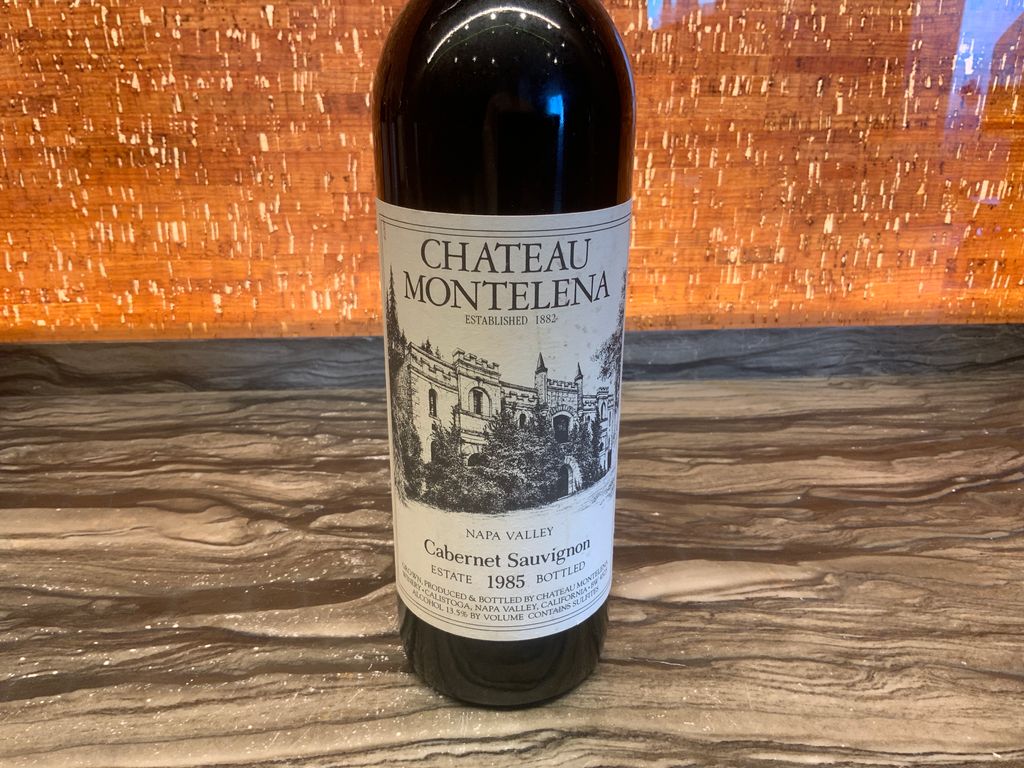 1986 Chateau Montelena Cabernet Sauvignon The Montelena Estate