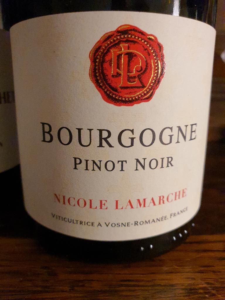 Bourgogne Rouge-Domaine François Lamarche - Bourgogne Rouge 2018
