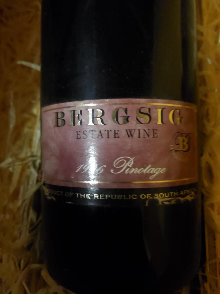 Bergsig 2020 Bergsig Estate Pinotage, South Africa, Breede River Valley ...