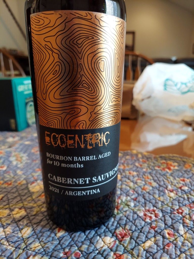 2021 Eccentric Wines Cabernet Sauvignon Bourbon Barrel Aged