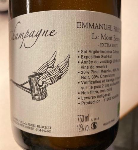 N.V. Emmanuel Brochet Champagne Premier Cru Extra Brut (2016) Le