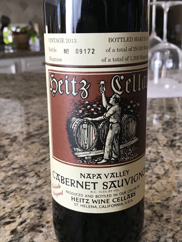 Heitz cellar clearance cabernet sauvignon 2013