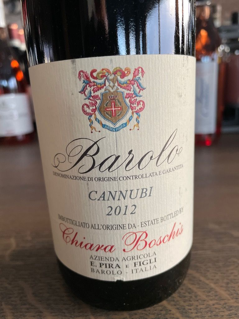2012 E. Pira & Figli (Chiara Boschis) Barolo Cannubi - CellarTracker