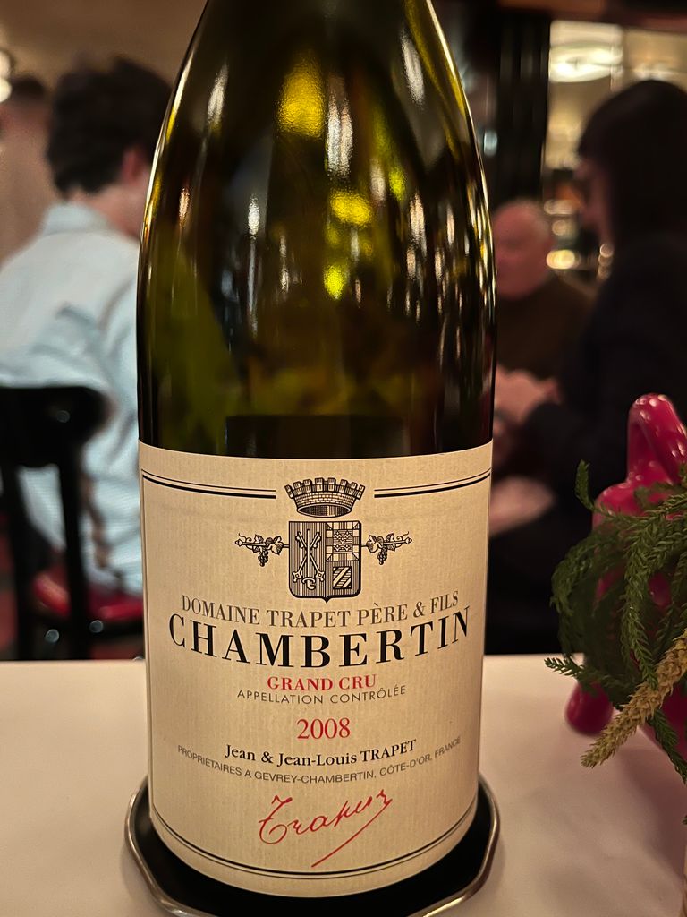2008 Domaine Trapet Chambertin - CellarTracker