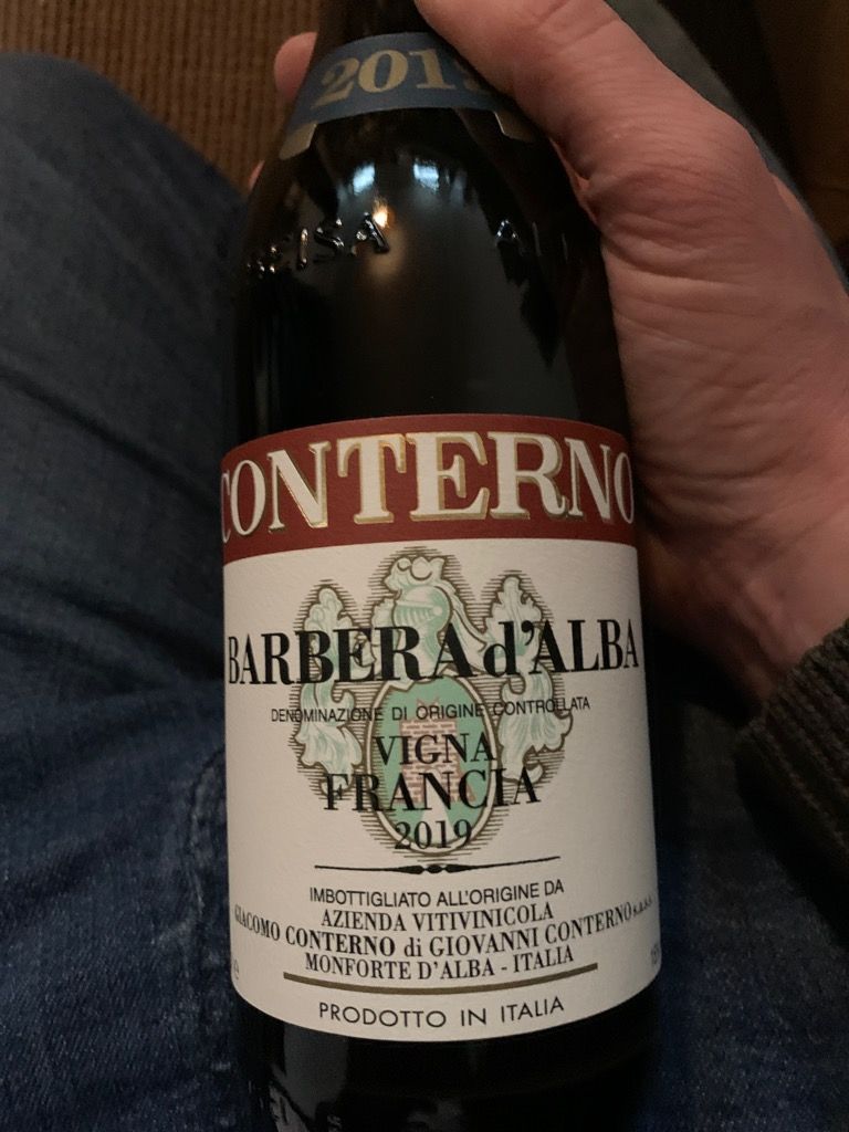 2019 Giacomo Conterno Barbera d'Alba Vigna Francia - CellarTracker