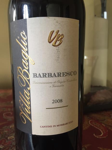 2008 Villa Baglio Barbaresco, Italy, Piedmont, Langhe, Barbaresco ...