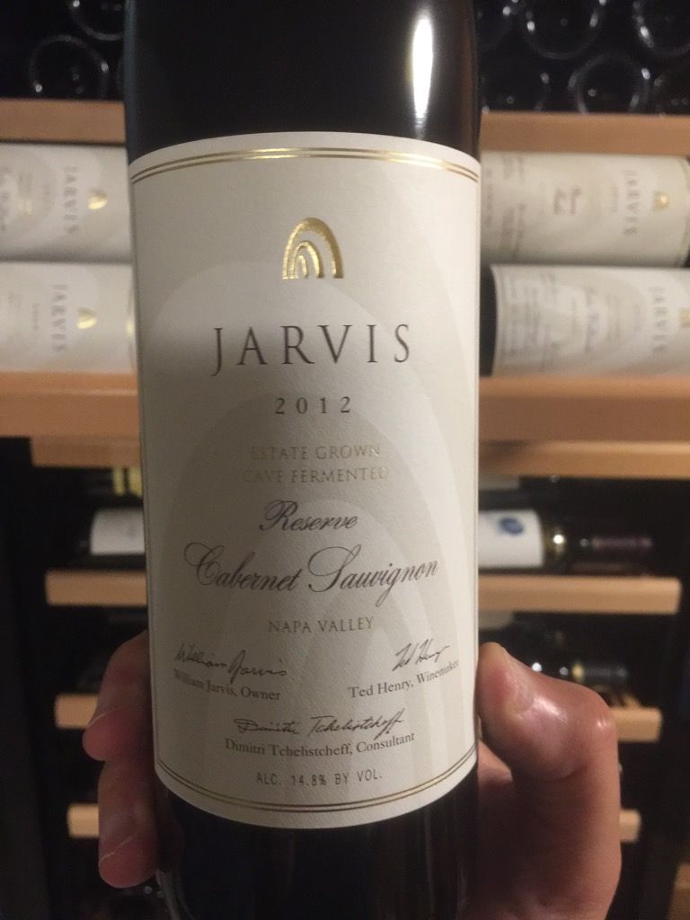 2012 Jarvis (California) Winery Sauvignon Reserve, USA