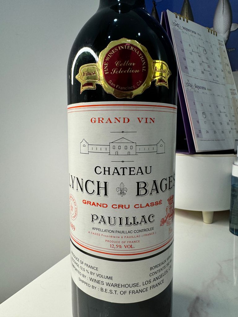 1989 Château Lynch-Bages - CellarTracker