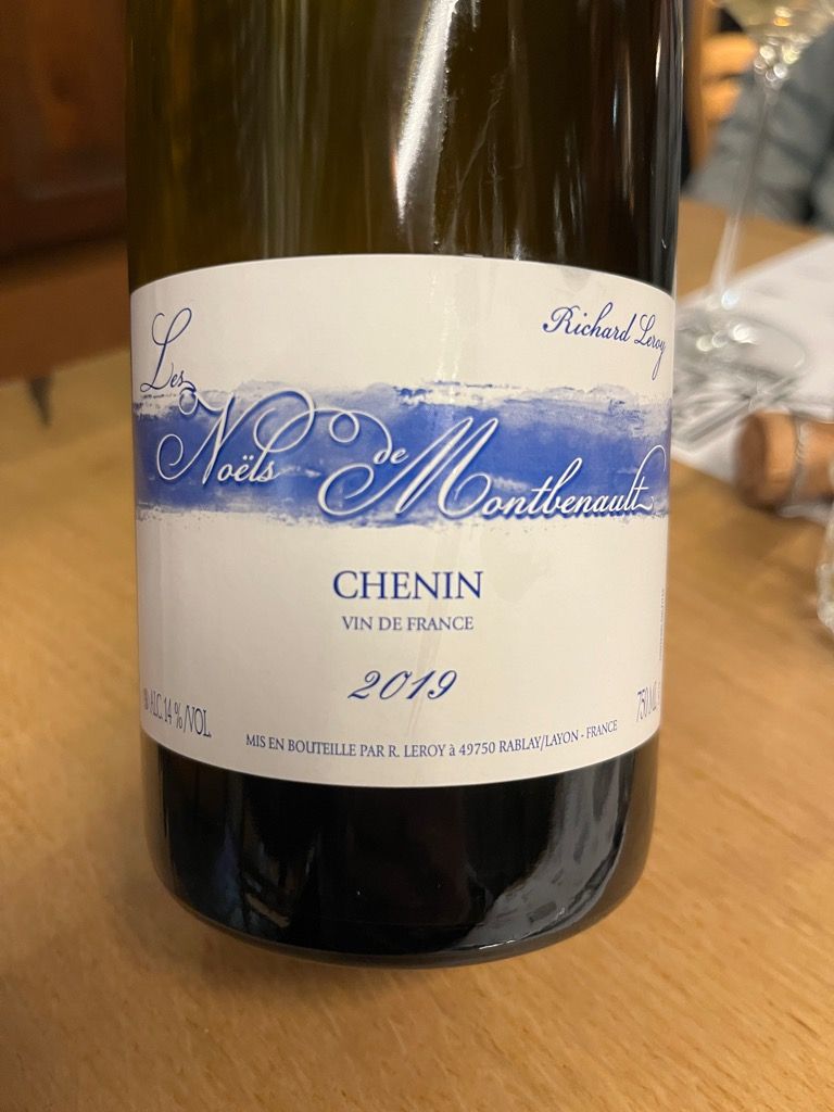 2019 Richard Leroy Chenin Les Noëls de Montbenault - CellarTracker