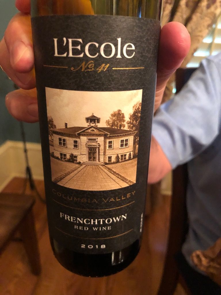 2018 L'Ecole No. 41 Frenchtown Columbia Valley, USA, Washington, Columbia Valley CellarTracker
