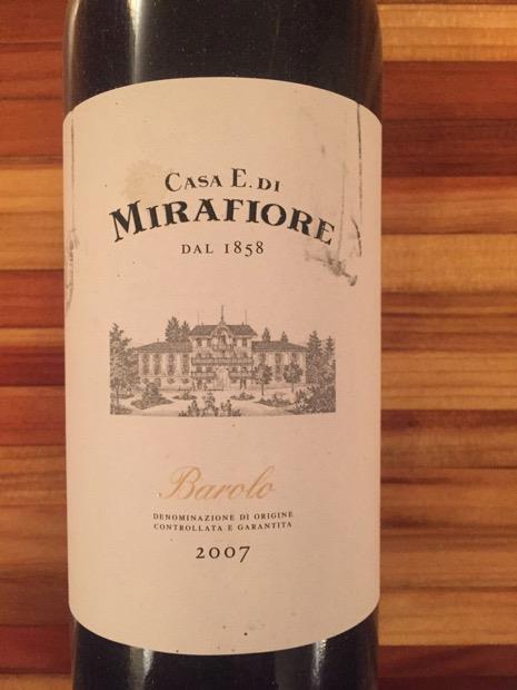 2007 Casa E. di Mirafiore Barolo - CellarTracker
