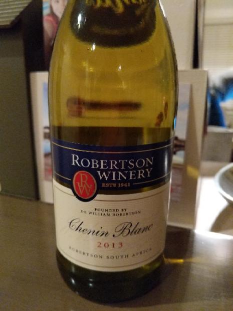 2013 Robertson Winery Chenin Blanc South Africa Breede