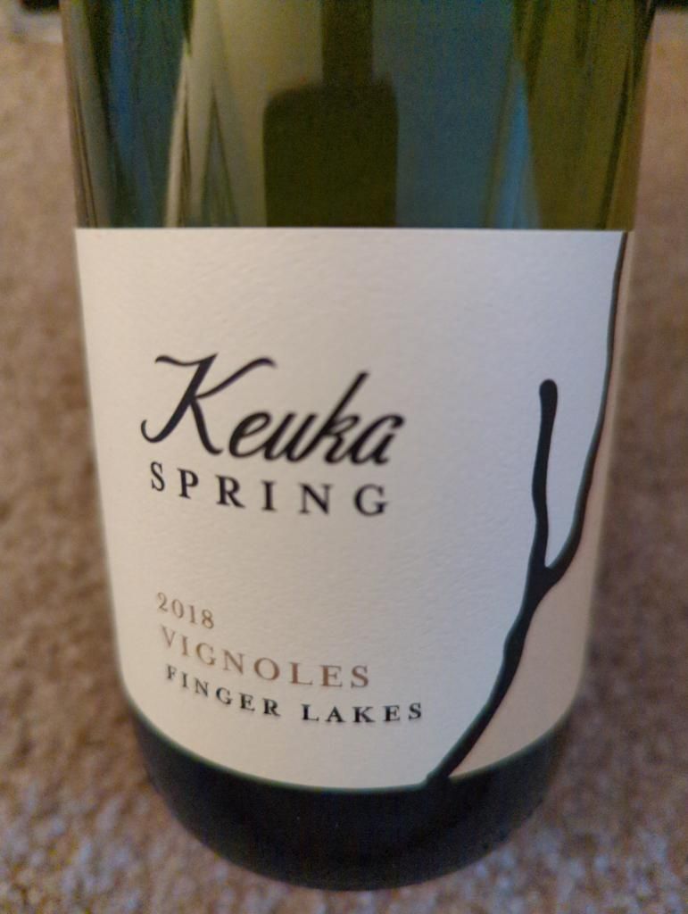 Keuka Spring Logo 2019 Keuka Spring Vineyards Vignoles, USA, New York, Finger Lakes ...