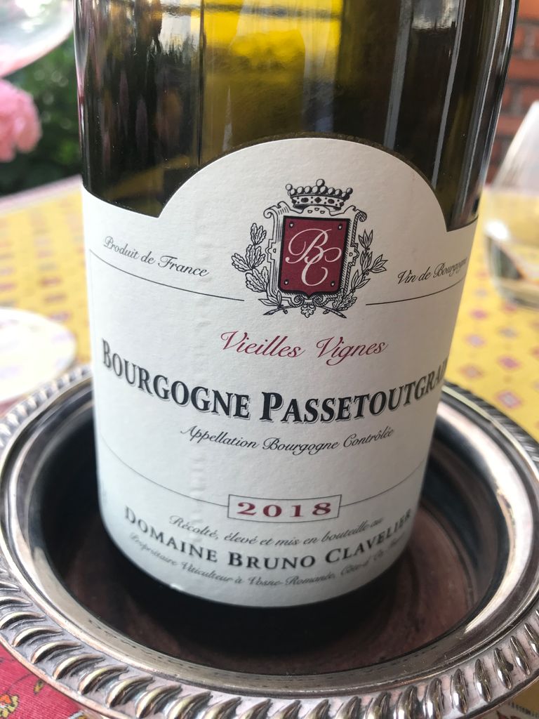 2019 Domaine Bruno Clavelier Bourgogne Passetoutgrains