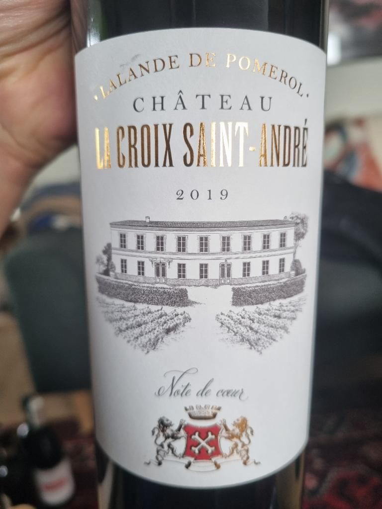 2019 Château La Croix St. Andre, France, Bordeaux, Libournais, Lalande