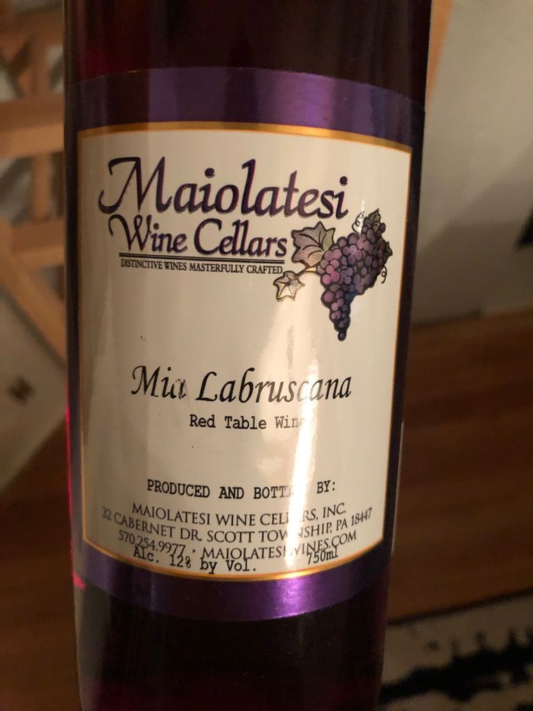 NV Maiolatesi Lambrusco Mia Labruscana, USA, Pennsylvania CellarTracker