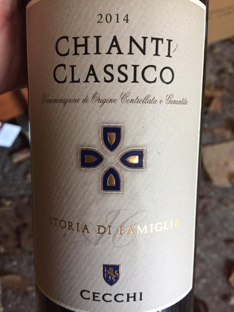 2014 Cecchi Chianti Classico, Italy, Tuscany, Chianti, Chianti Classico ...