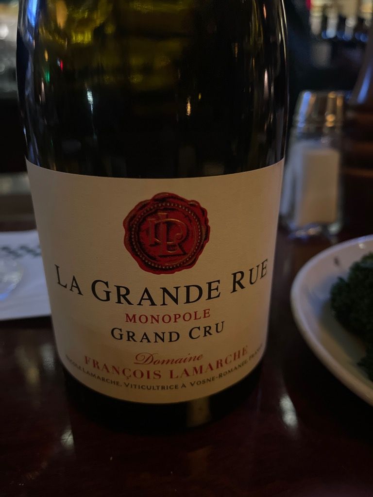 2014 Domaine Francois Lamarche La Grande Rue, France, Burgundy, Côte de