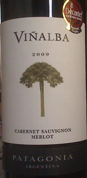 Vinalba reserve Cabernet glass 750ml (7798000212952)