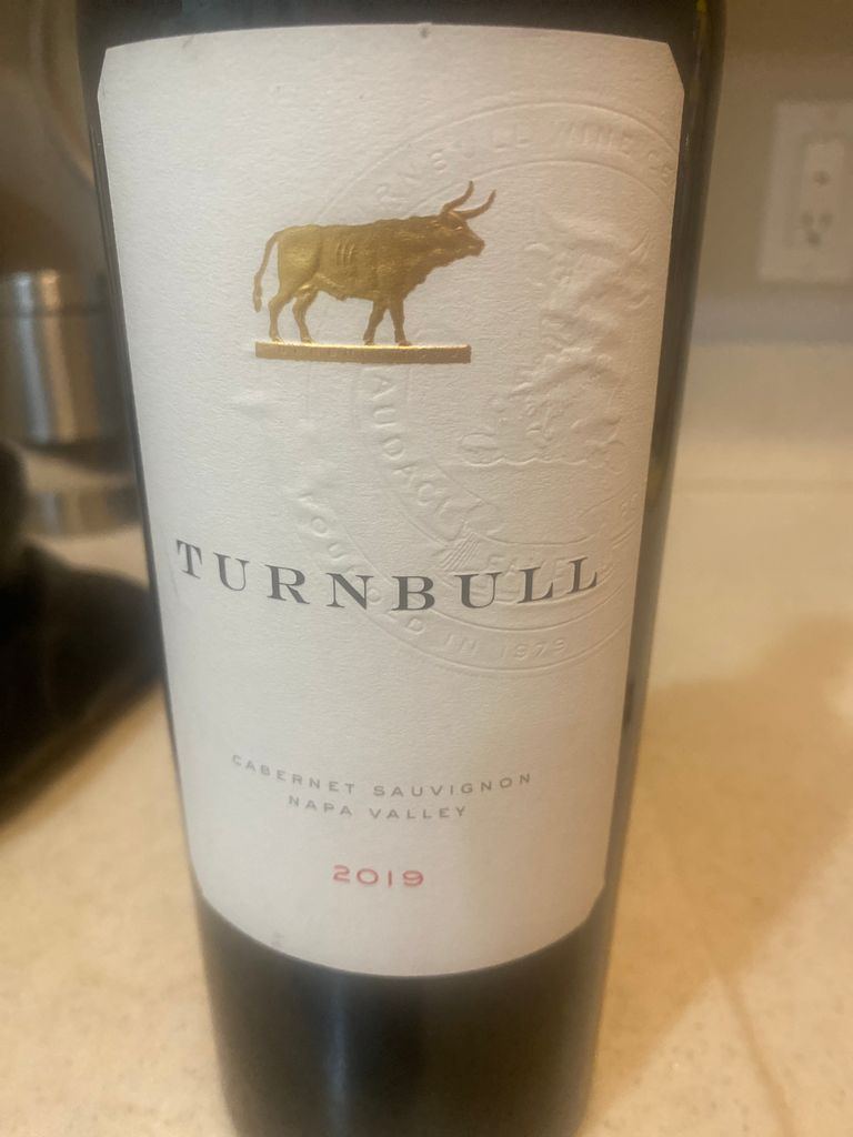 2019 Turnbull Cabernet Sauvignon Napa Valley - CellarTracker