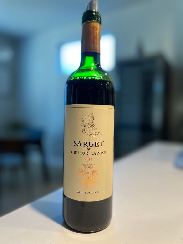 2012 Château Gruaud Larose Sarget de Gruaud Larose - CellarTracker