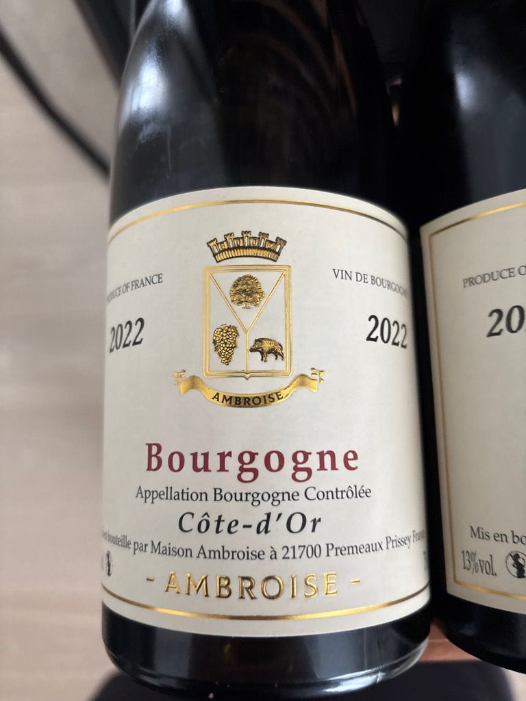 2021 Maison Bertrand Ambroise Bourgogne Côte d'Or - CellarTracker