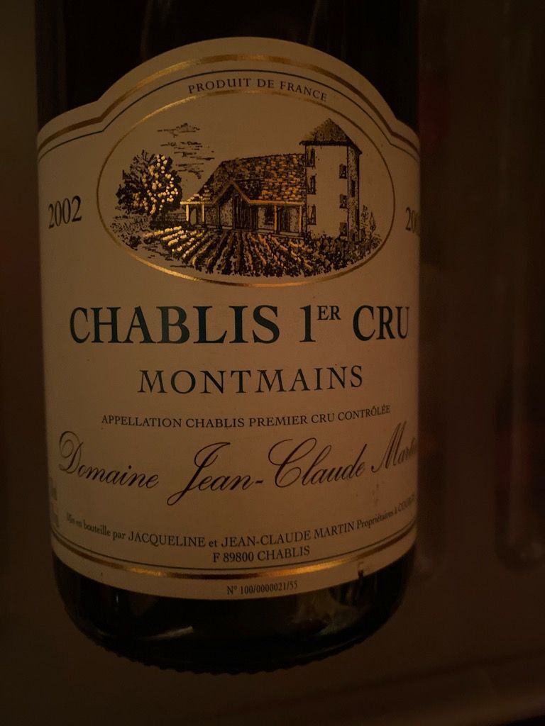 2023 Domaine Jean-Claude Martin Chablis 1er Cru Montmains