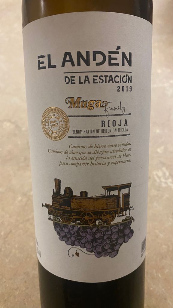 Muga El Anden de la Estacion Crianza 2019 (750ML)