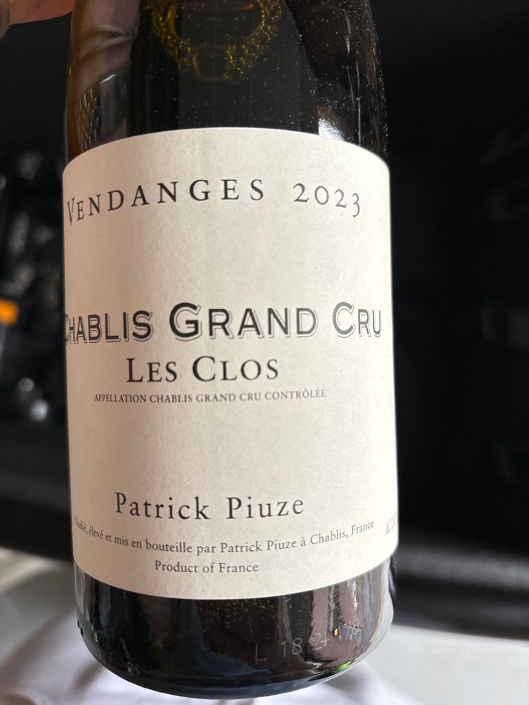 2008 Patrick Piuze Chablis Grand Cru Les Clos - CellarTracker