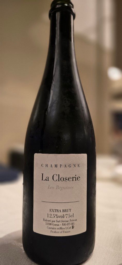ジェローム・プレヴォー　La Closerie 2018 2018 Jérôme Prévost Champagne La Closerie Extra Brut Les