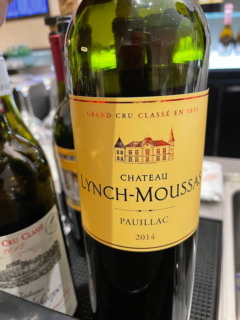- Lynch-Moussas CellarTracker 2020 Château