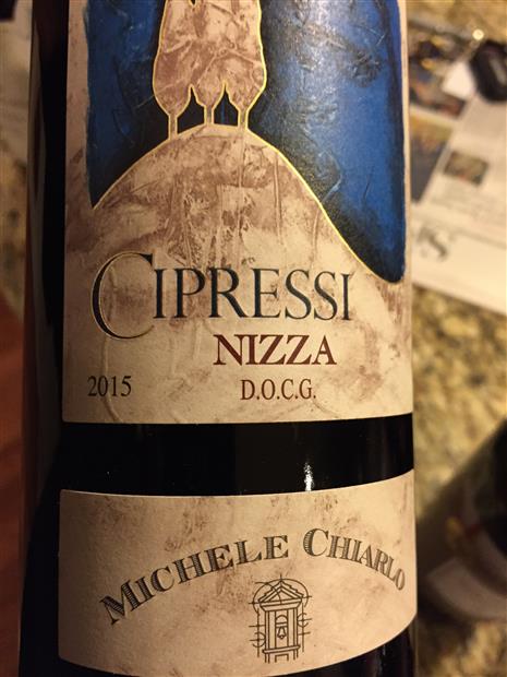 2017 Michele Chiarlo Nizza Cipressi CellarTracker