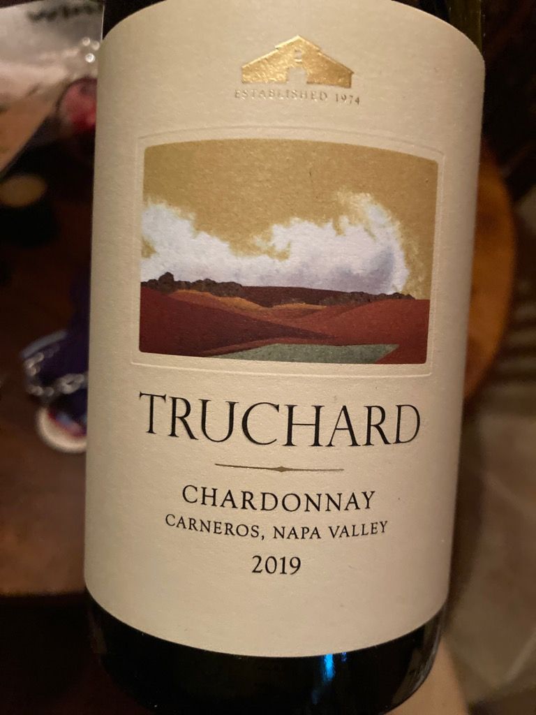 2019 Truchard Chardonnay, USA, California, Napa / Sonoma, Carneros CellarTracker