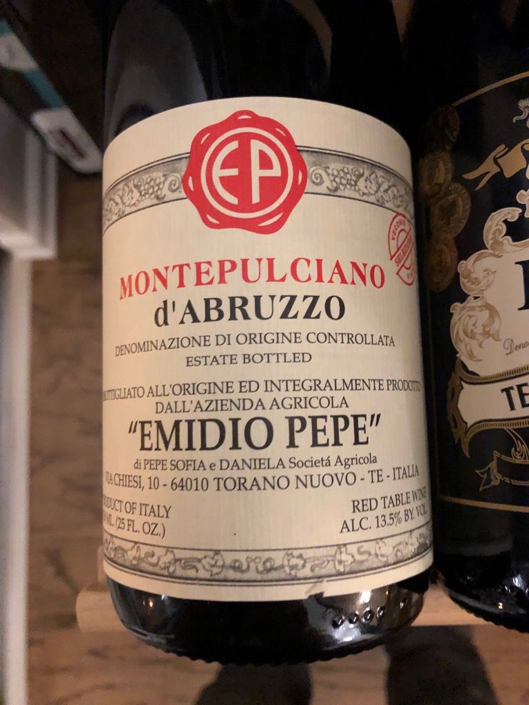 Emidio Pepe（エミディオ・ペペ）2010 2010 Emidio Pepe Montepulciano d'Abruzzo - CellarTracker