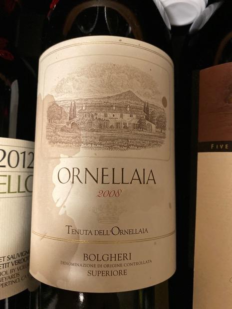 2008 Tenuta dell'Ornellaia Bolgheri Superiore Ornellaia