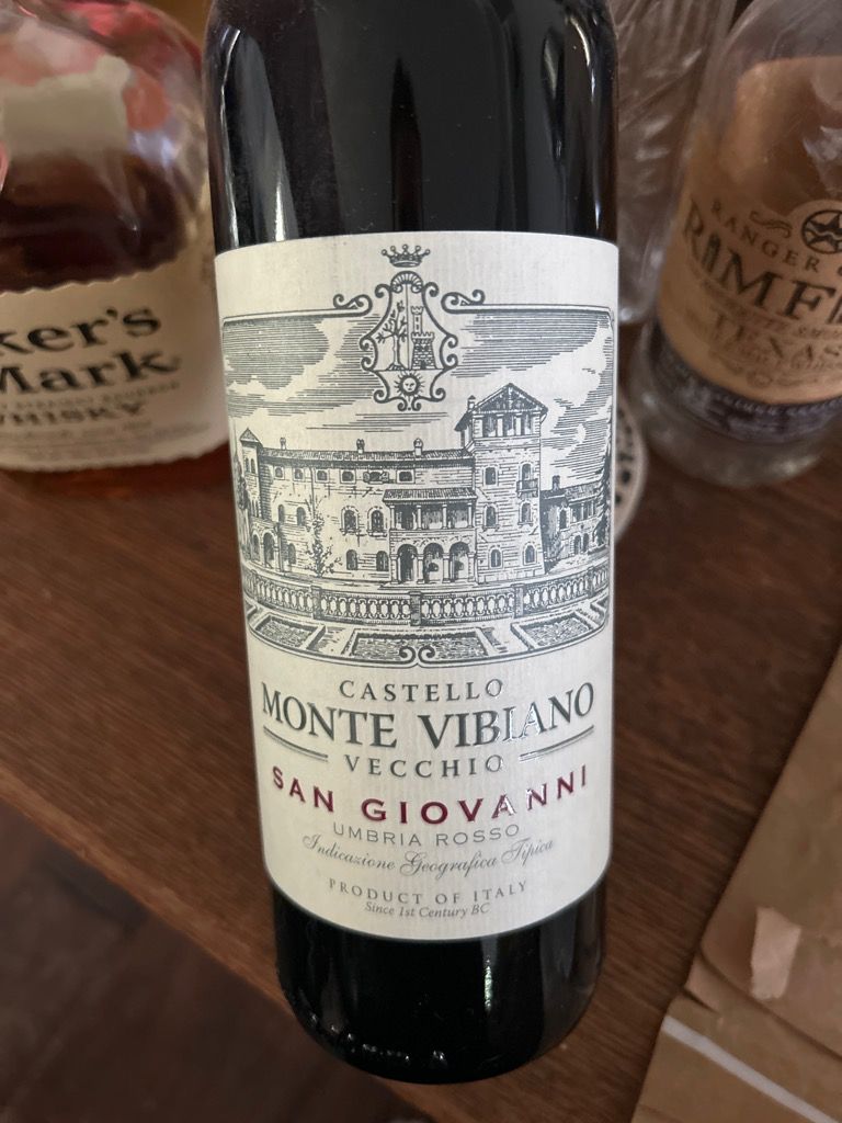 2018 Castello Monte Vibiano Umbria San Giovanni - CellarTracker
